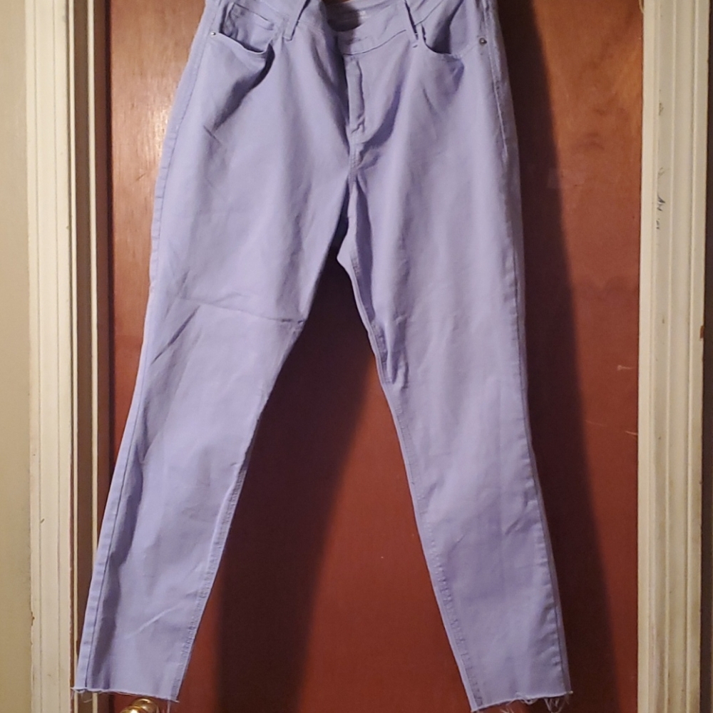 Light purple skinny jeans